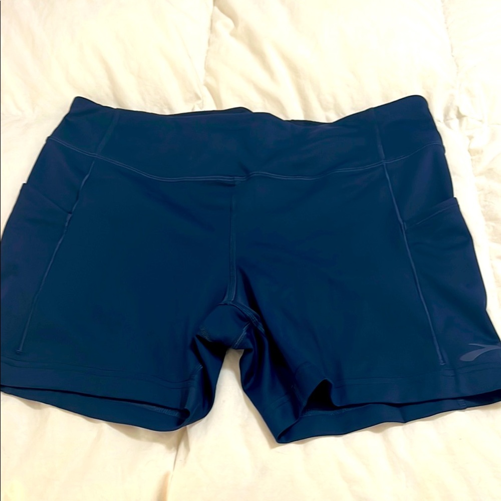 Women's Blue Athletic Shorts